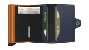 Secrid Twinwallet matte nightblue-orange